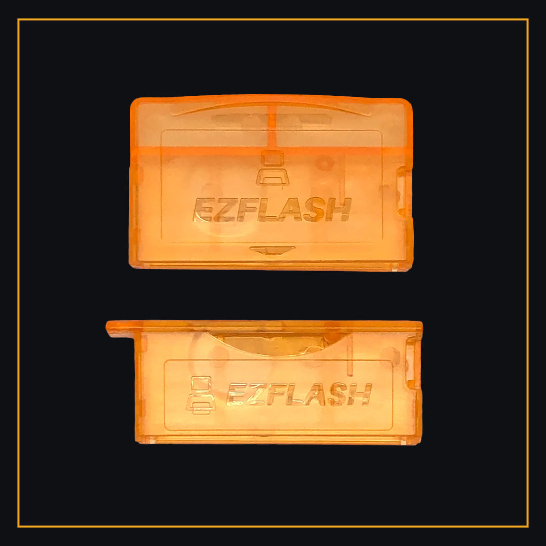 EZ FLASH Omega GBA Game Boy Advance Game Card Housing Shell Orange